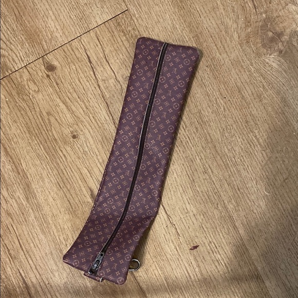 Louis Vuitton Monogram Brown Pencil Case - Picture 1 of 5